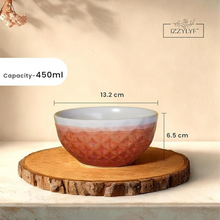 Studio Pottery Dual Tone Bowl by IZZYLYF (450ml Each)