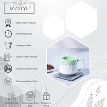 Tritone Bell-Curved Tea Cup Set of 6 (180ml Each)