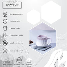 Tritone Bell-Curved Tea Cup Set of 6 (180ml Each)