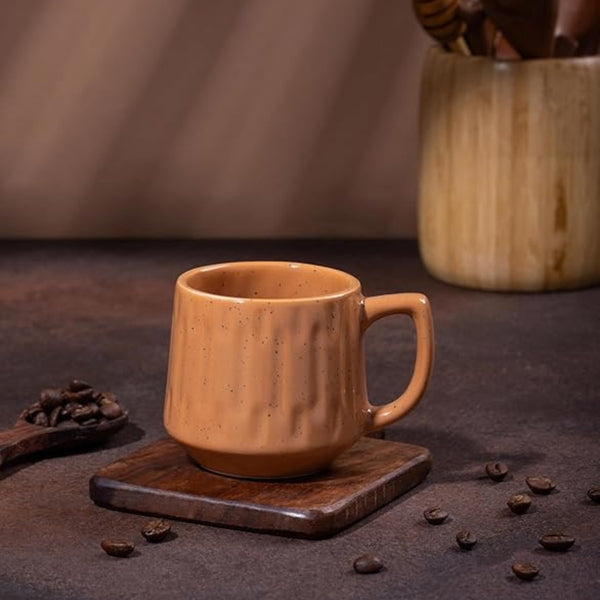 Bell-Curved Tea Cup Set of 6 (180ml Each)