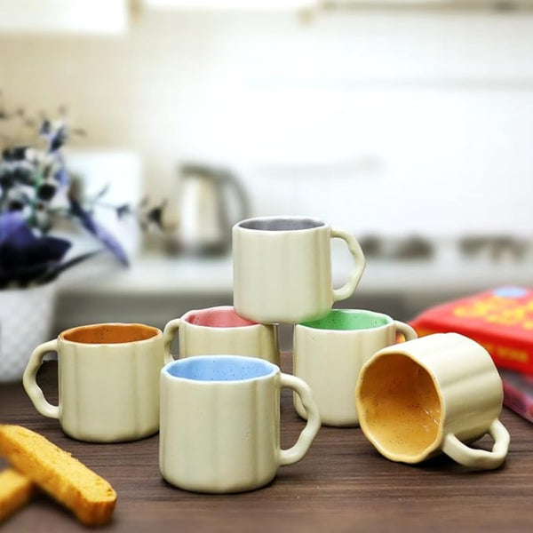 Blossom Brew Tea Cup Set of 6 (200ml Each)