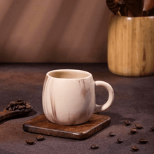 Italian Beige Tea Cup Set of 6 (180ml Each)