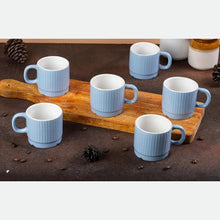 Peripheral Tea Cup Set of 6 (200ml Each)