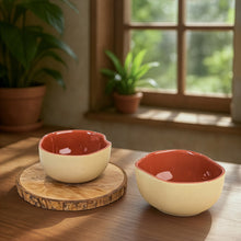 Rustic Terracotta Maroon Bowl