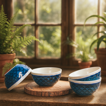 Studio Pottery Dual Tone Bowl by IZZYLYF (450ml Each)
