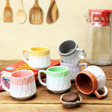 Tritone Bell-Curved Tea Cup Set of 6 (180ml Each)