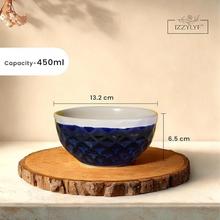 Studio Pottery Dual Tone Bowl by IZZYLYF (450ml Each)
