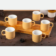 Peripheral Tea Cup Set of 6 (200ml Each)