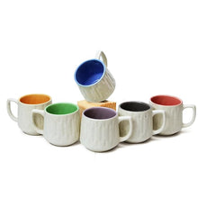 Bell-Curved Tea Cup Set of 6 (180ml Each)
