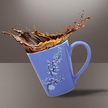 Printed Blossom Tea/ Coffee Mug Set (300ml Each)