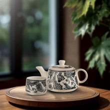 Printed Garden Bliss Tea Cups Set of 6 (150ml Each)