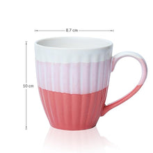 Peripheral Tritone Pink Color, Coffee Mug Set (300ml Each)
