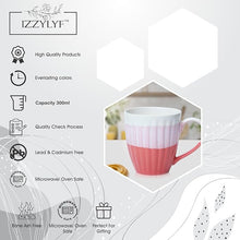 Peripheral Tritone Pink Color, Coffee Mug Set (300ml Each)