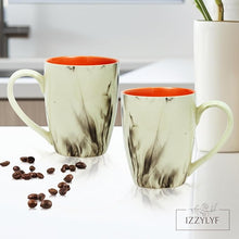 Italian Ceramic Tea/ Coffee Mugs Set (300ml Each)