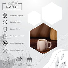 Italian Beige Tea Cup Set of 6 (180ml Each)