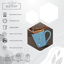 Printed Blossom Tea/ Coffee Mug Set (300ml Each)