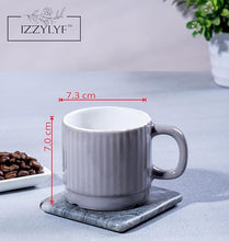 Peripheral Tea Cup Set of 6 (200ml Each)