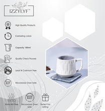 Bell-Curved Tea Cup Set of 6 (180ml Each)