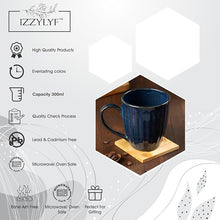 Peripheral Glam Blue Coffee Mug Set (300ml Each)