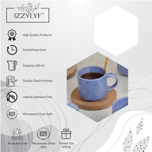 Sky Stone Classic Tea Cup Set of 6 (240ml Each)