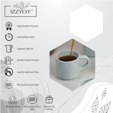 Sky Stone Classic Tea Cup Set of 6 (240ml Each)