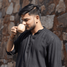 Italian Beige Tea Cup Set of 6 (180ml Each)