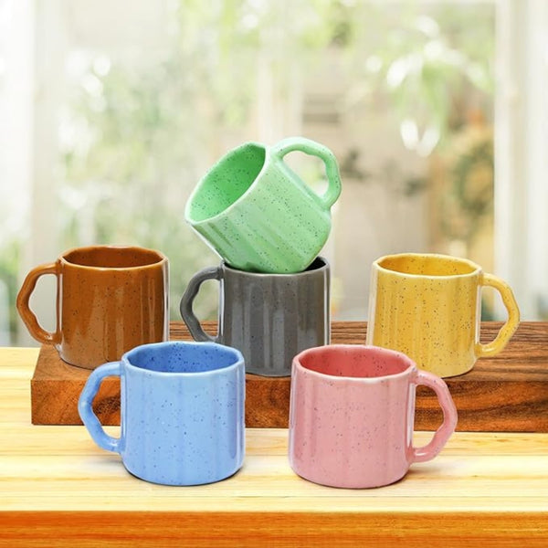Blossom Brew Tea Cup Set of 6 (200ml Each)