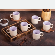 Peripheral Tea Cup Set of 6 (200ml Each)