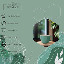 Diamond-Cut Cappuccino Coffee Cup Set of 6 (250ml Each)