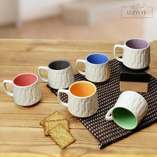 Bell-Curved Tea Cup Set of 6 (180ml Each)