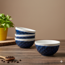 Studio Pottery Dual Tone Bowl by IZZYLYF (450ml Each)