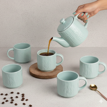 Sky Stone Classic Tea Cup Set of 6 (240ml Each)