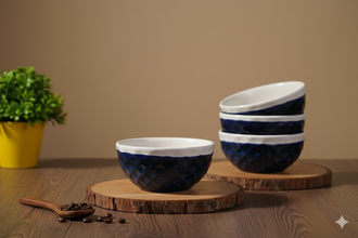Studio Pottery Dual Tone Bowl by IZZYLYF (450ml Each)