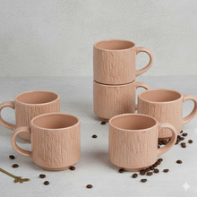 Sky Stone Classic Tea Cup Set of 6 (240ml Each)