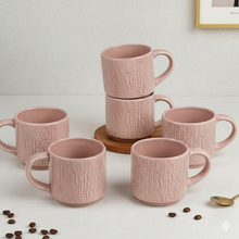 Sky Stone Classic Tea Cup Set of 6 (240ml Each)