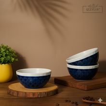 Studio Pottery Dual Tone Bowl by IZZYLYF (450ml Each)