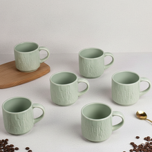 Sky Stone Classic Tea Cup Set of 6 (240ml Each)