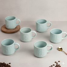 Sky Stone Classic Tea Cup Set of 6 (240ml Each)