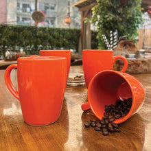 Ceramic Solid Color Coffee Mug Set ( 300ml Each)