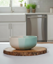 IZZYLYF Tritone Matte Finish Ceramic Bowl (500ml Each)