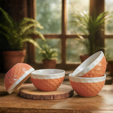 Studio Pottery Dual Tone Bowl by IZZYLYF (450ml Each)