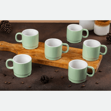 Peripheral Tea Cup Set of 6 (200ml Each)